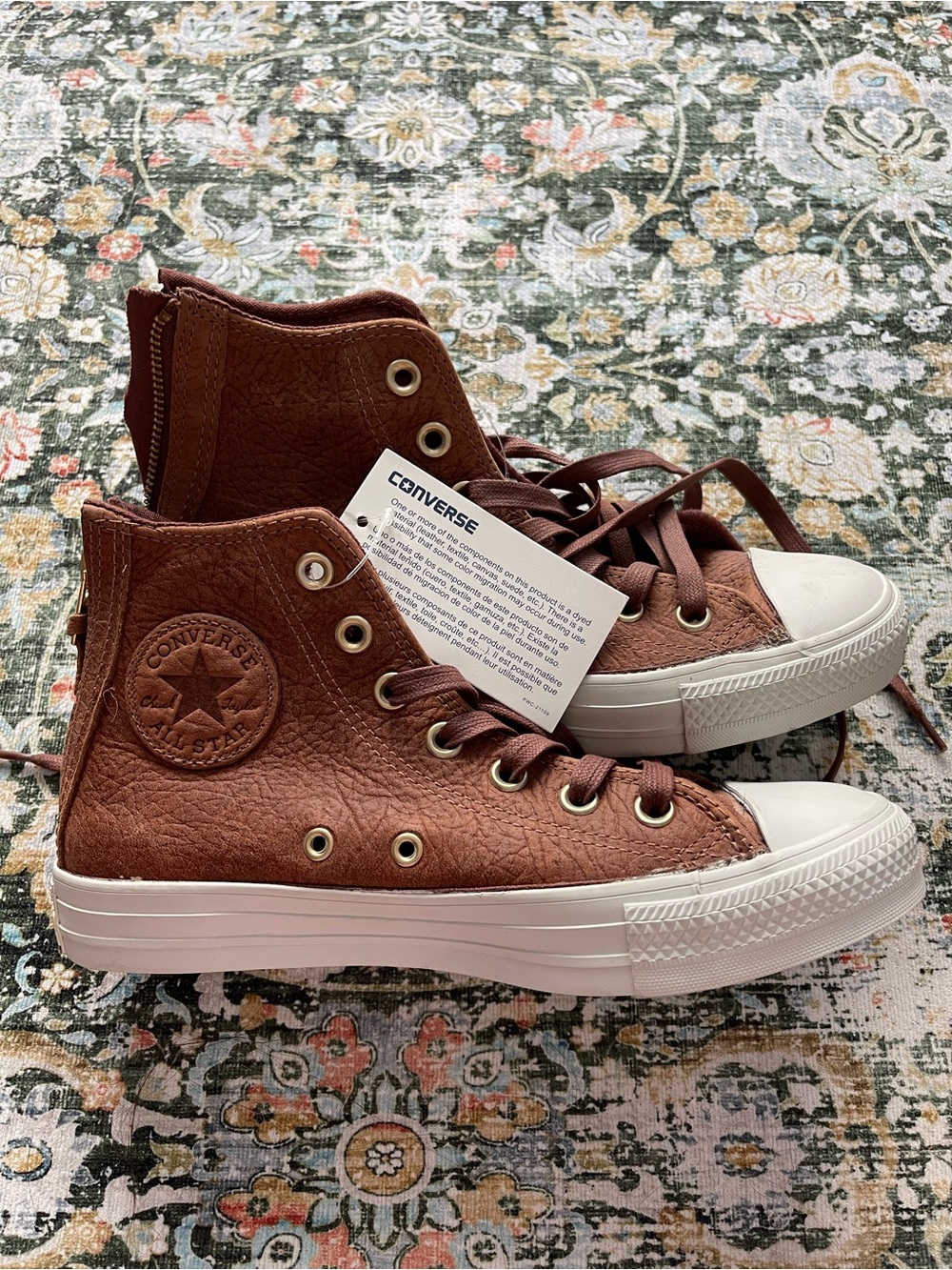 NWT Converse Women’s Chuck Taylor All Star High Top Sneakers - Brown